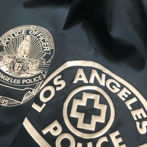 VINTAGE LOS ANGELES POLICE BUTTON UP